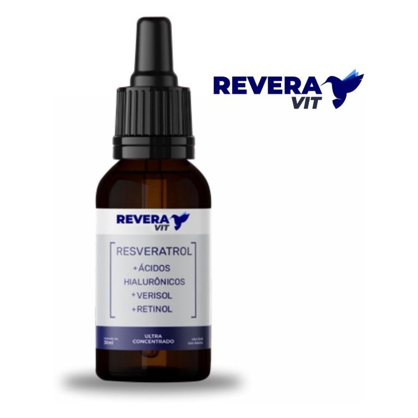 Reveravit Americano Resveratrol Cido Hialur Nico Verisol Escorrega O