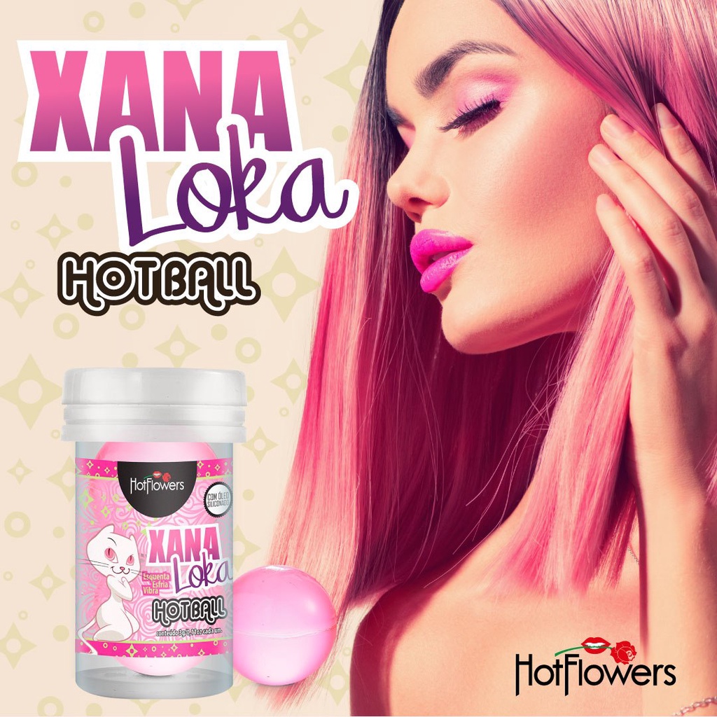 Bolinhas Explosivas Hot Flowers Xana Loka 2 Unidades Hot Ball Shopee