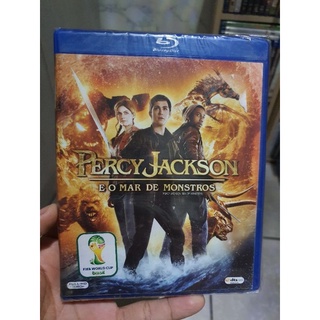 Blu Ray Percy Jackson E O Mar De Monstros Lacrado Shopee Brasil