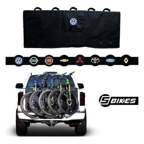 Transbike Truckpad 5 Bike VW Amarok Saveiro Todas Shopee Brasil