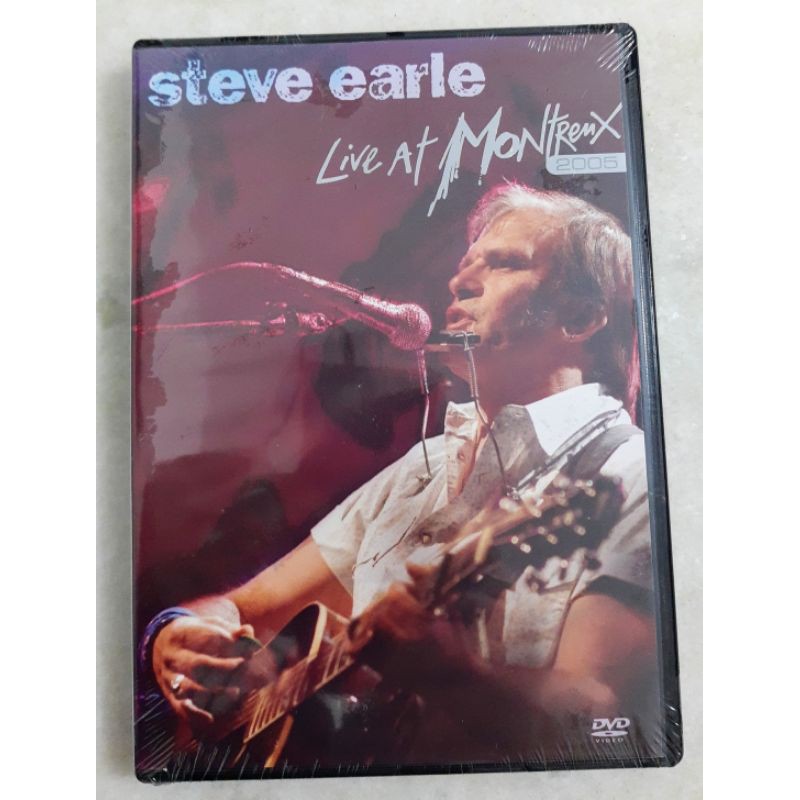 DVD Steve Earle Live At Montreux Original Lacrado Shopee Brasil