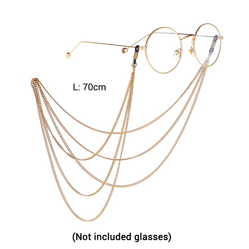 Fashion Pendant Glasses Chain Antiskid Lanyard Necklace Sexy Women Jewelry Gifts