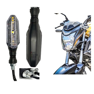 Kit 04 Setas Pisca De Led Cb300 Xre Xj6 Hornet Next 250 Xt Shopee Brasil