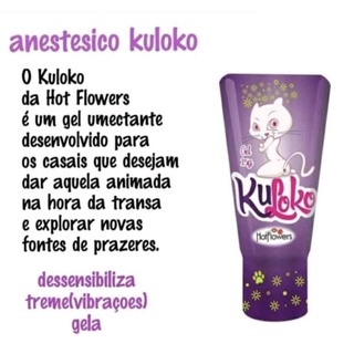 Gel Kuloko Anal Funcional G Hot Flowers Shopee Brasil