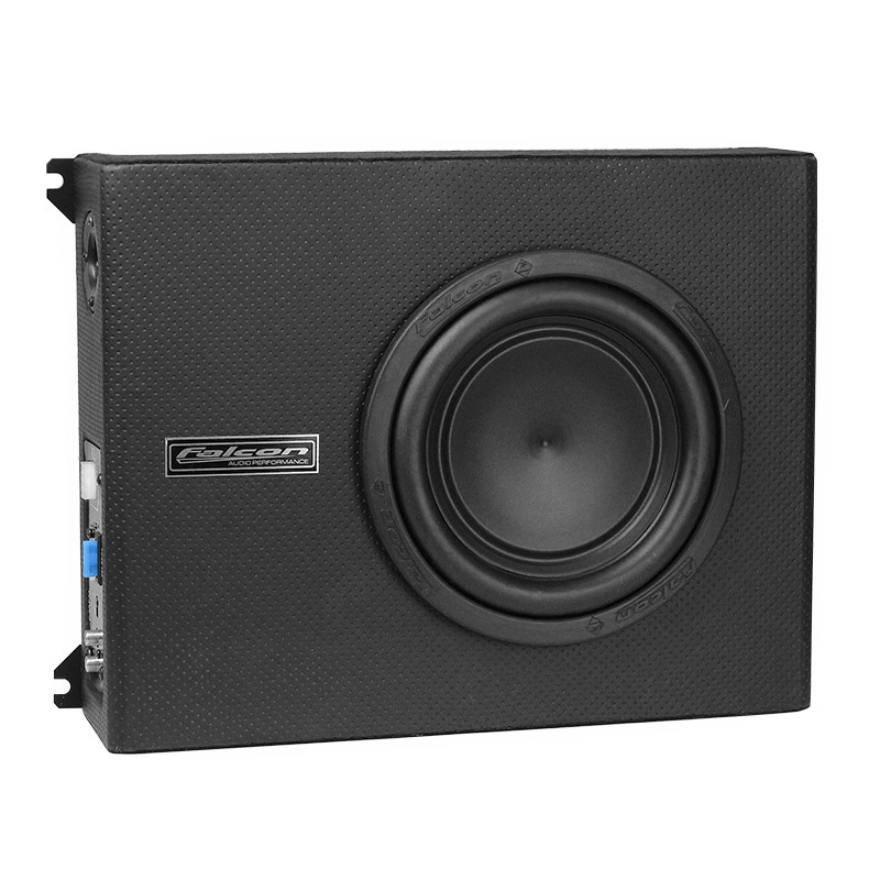 Caixa Slim Amplificada Falcon Polegadas Xs Slim W Rms