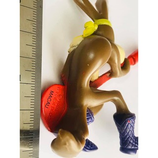 LOONEY TUNES WILLIE COIOTE WILE E COYOTE BONECO DE 7 CM DE