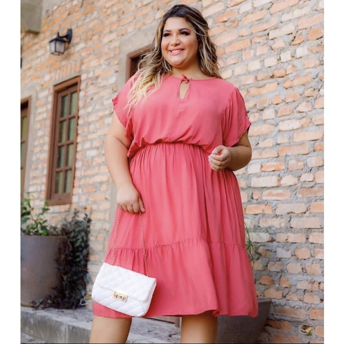 Vestido Plus Size Shopee Brasil