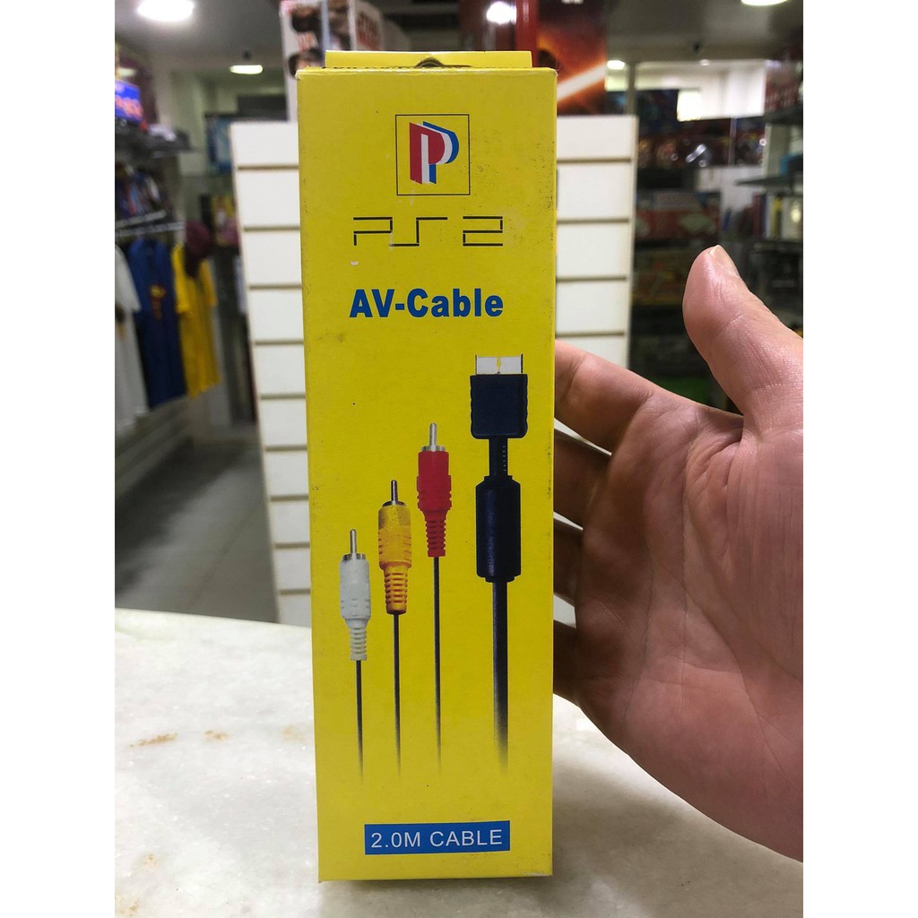 Cabo Av Audio E Video Rca Para Playstation Ps E Ps M Shopee Brasil