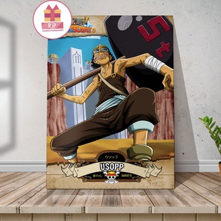 Placa Decorativa One Piece Usopp Shopee Brasil