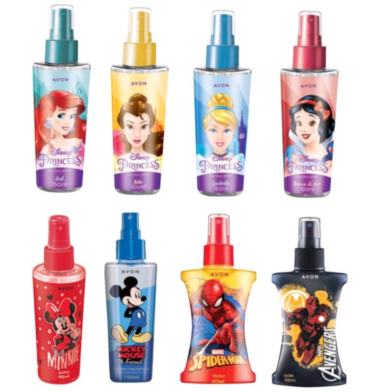 Colônia Disney infantil avon Shopee Brasil