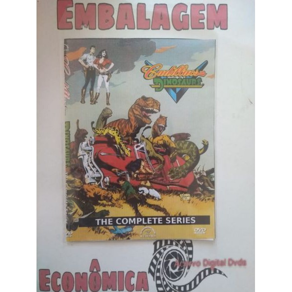 DVD Cadillacs And Dinosaurs 1993 Completo Dublado 2 Discos Shopee