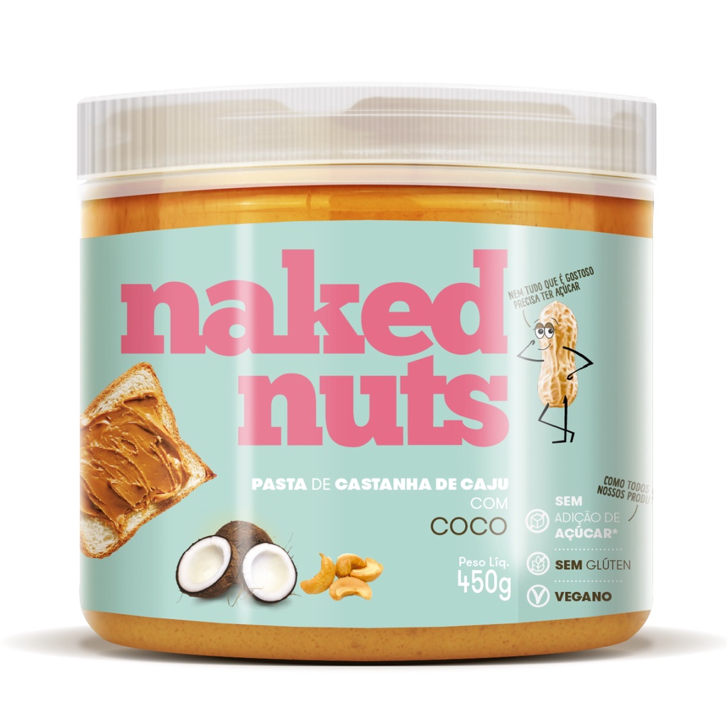 Pasta De Castanha De Caju G Naked Nuts Shopee Brasil
