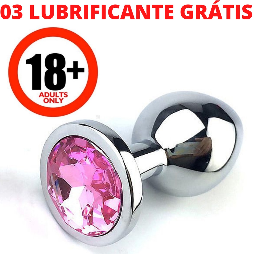 Plug Anal Joia Pequeno Pedra Em Cores Diversas Sex Shop Shopee