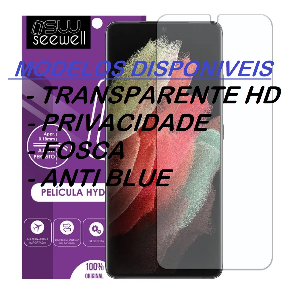 Pel Cula Hydrogel Anti Impacto P Galaxy S Ultra Escorrega O Pre O