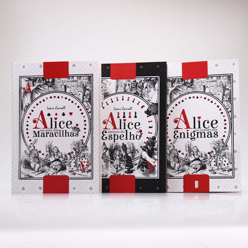 Kit Livros Alice No Pa S Das Maravilhas Alice Atrav S Do Espelho