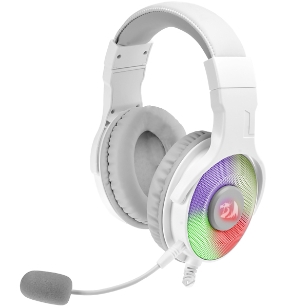 Headset Gamer Redragon Pandora RGB H350W RGB Branco Shopee Brasil