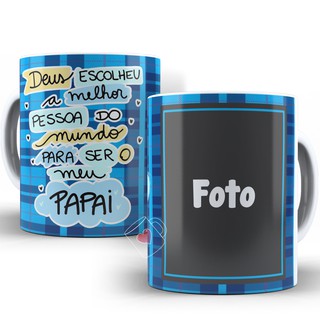 Caneca De Cer Mica Deus Escolheu A Melhor Pessoa Do Mundo Para Ser O