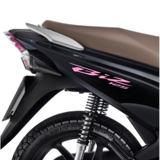 Adesivo Honda Biz 125 Rosa Pink Roxo Novas Cores 4 Adesivos Moto