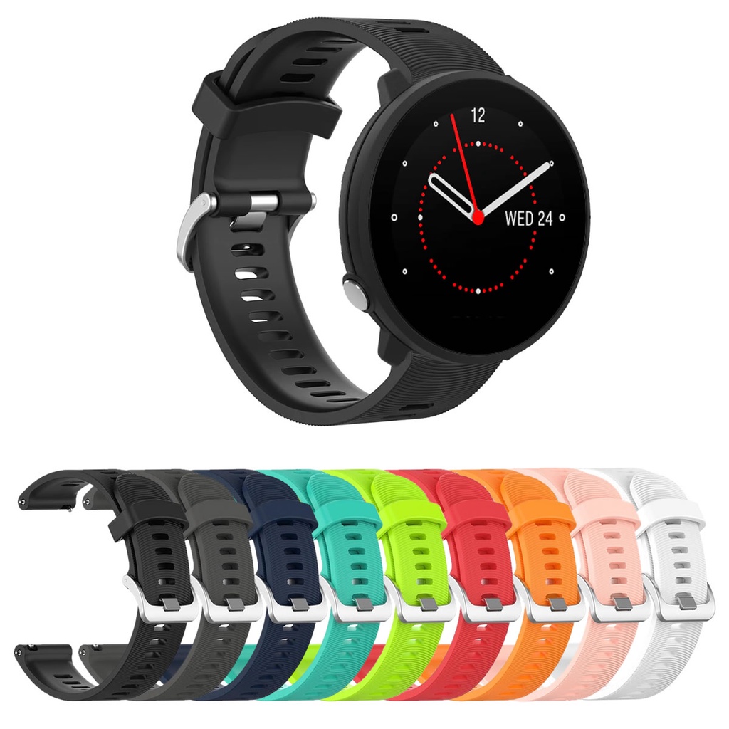 Pulseira Para Polar Unite Ou Ignite Silicone Mm Shopee Brasil