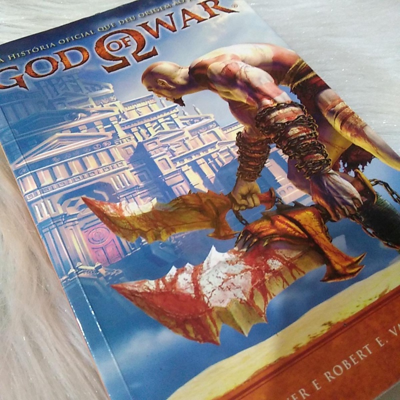 Livro God Of War A Historia Oficial Que Deu Origem Ao Jogo Por Stover E