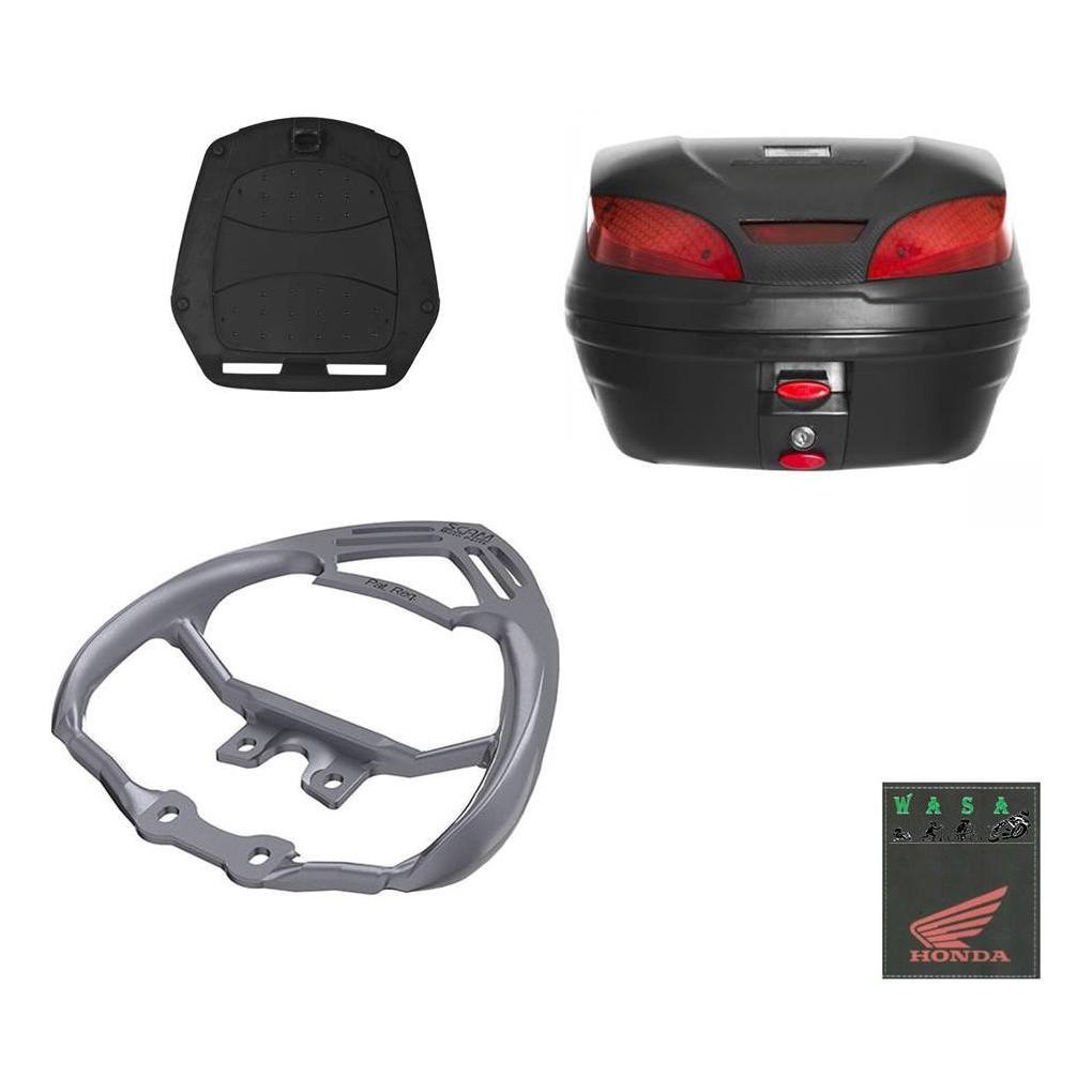 Suporte Bagageiro Cg Bauleto Ba Protork Shopee Brasil