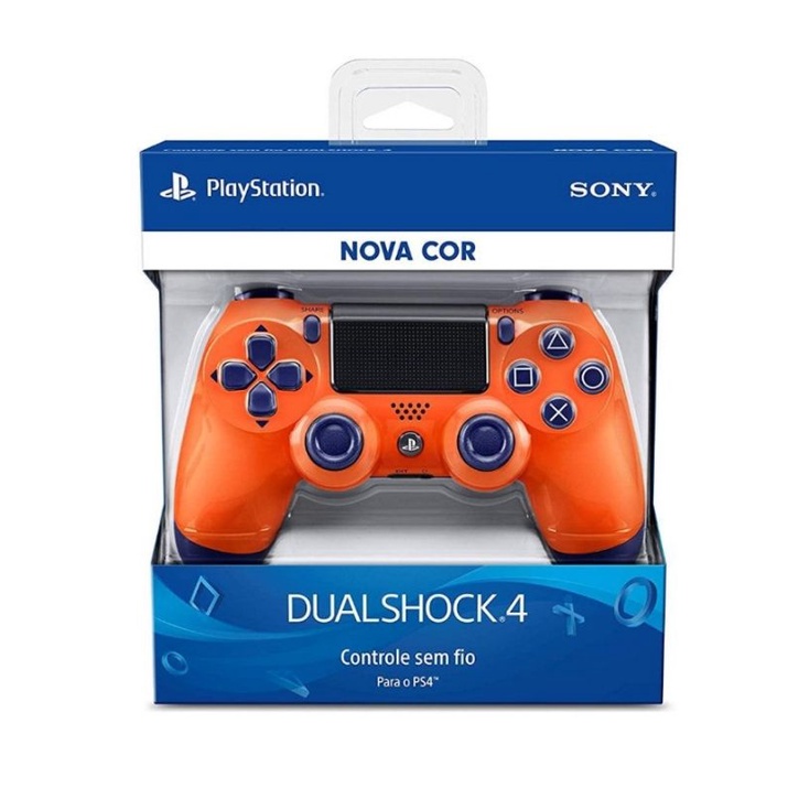 Controle Ps Sony Dualshock Manete Sem Fio Playstation Na Caixa Lacrada