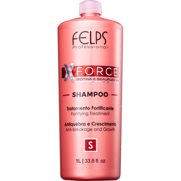 Felps X Force Shampoo Antiquebra E Fortificante Litro Shopee Brasil