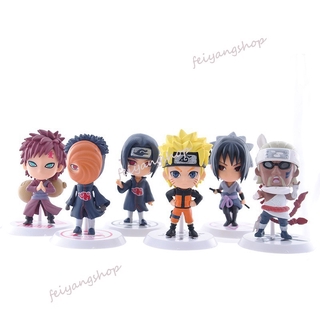 Naruto Pcs Anime Vers O Q Cm Sasuke Collectible Action Figure