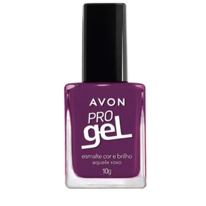 Avon Esmalte Pro Gel Cores Diversas Shopee Brasil