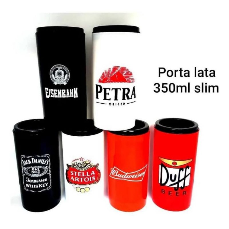 Kit Porta Lata Slim Cerveja Cooler Promo O Estoque Shopee Brasil