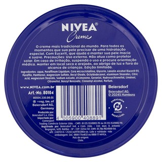 Creme Nivea Lata Hidratante G Shopee Brasil