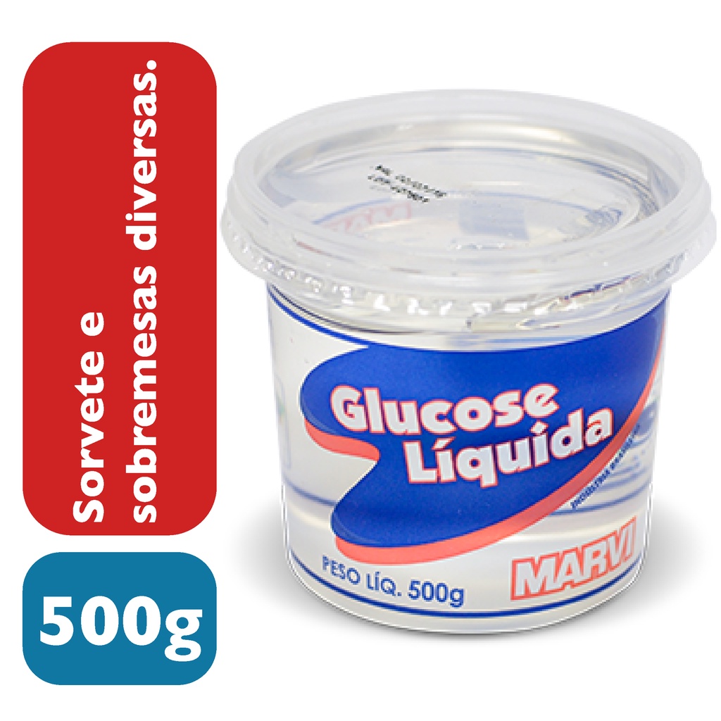 Xarope Glucose De Milho Líquida Marvi 500g Sorvete Doces Shopee Brasil