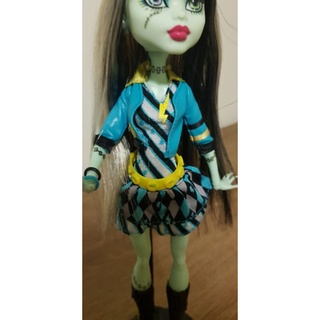 Boneca Monster High Frankie Stein Picture Day Shopee Brasil