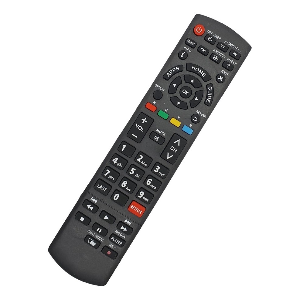 Controle Remoto Panasonic Smart Viera Netflix Tc L32e5bg Shopee