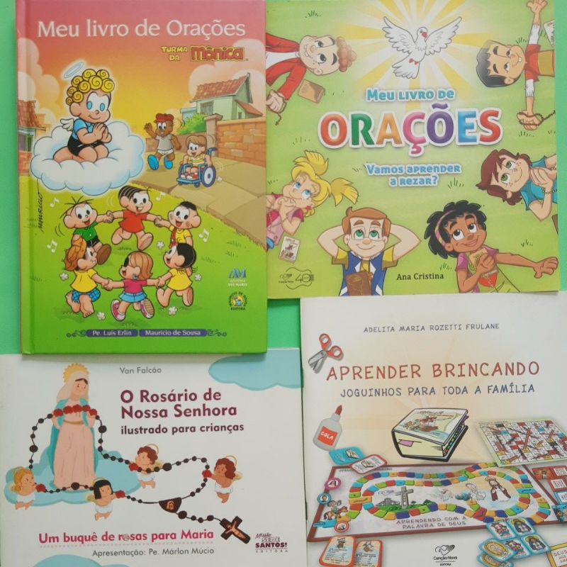 Livros Infantis Católicos Para Evangelização Orações Atividades