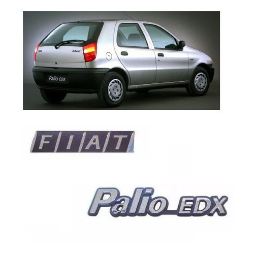 Kit Emblemas Palio Edx Fiat Shopee Brasil