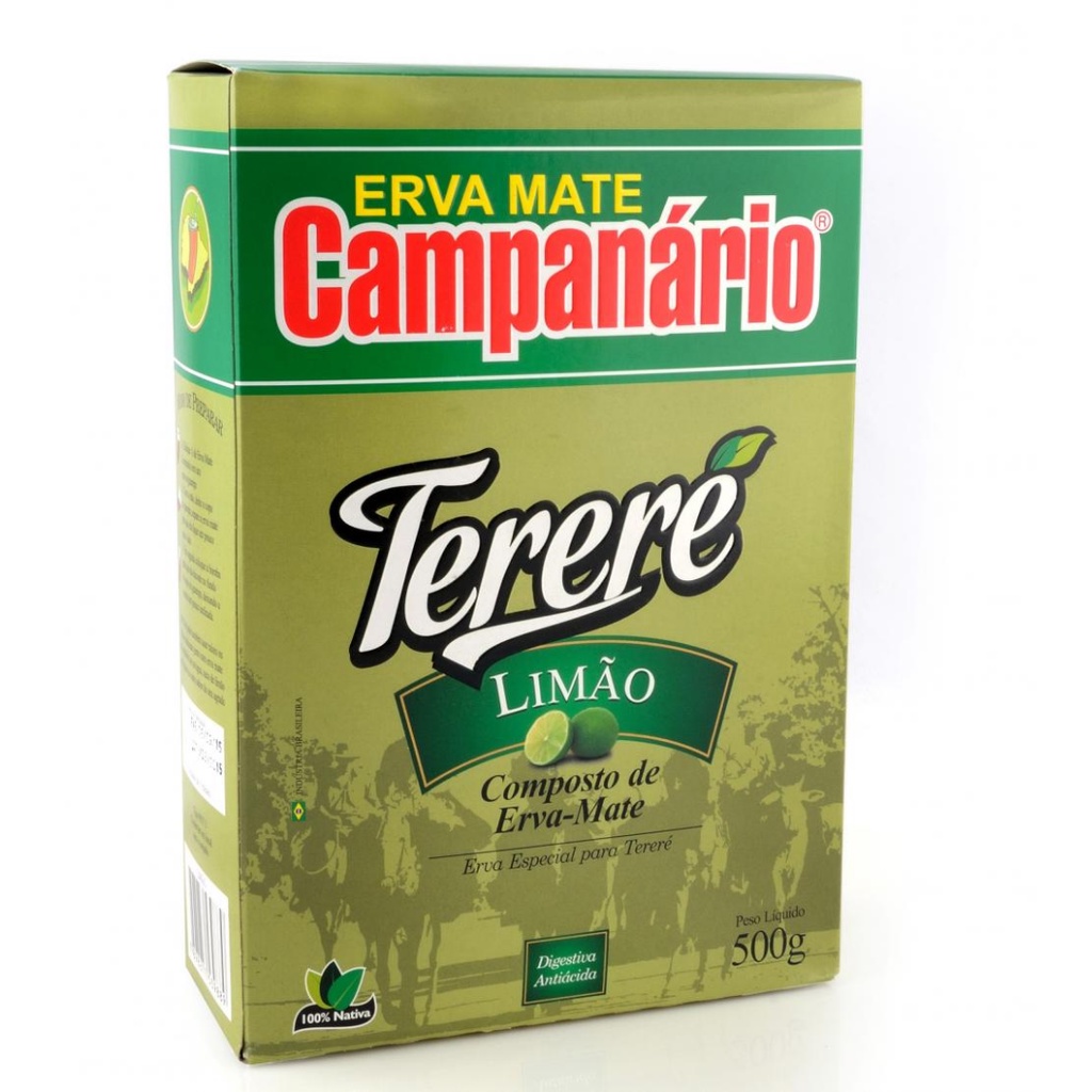 Erva Mate Tereré Campanário Limão 500g Shopee Brasil