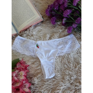 Kit Calcinha Feminina Lingerie Sexy Fio Pingente Pimenta