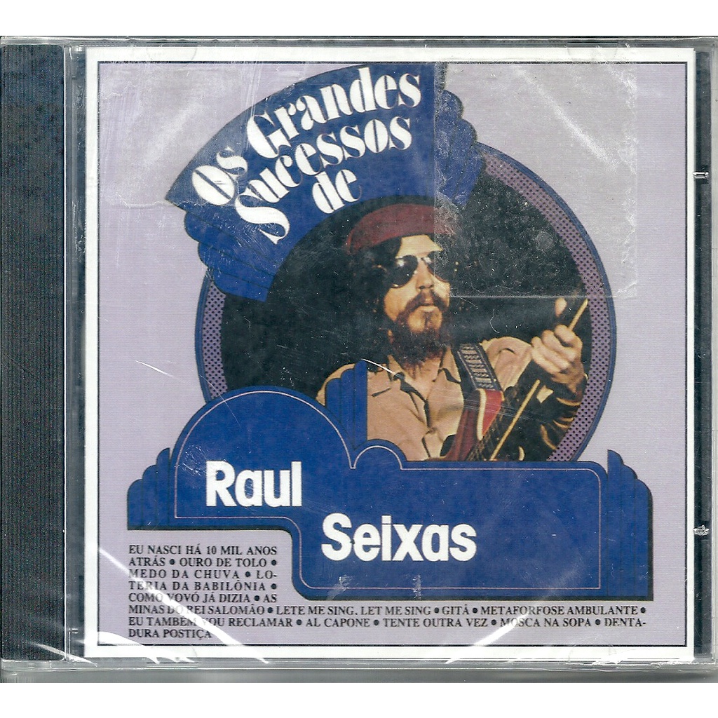 Cd Raul Seixas Os Grandes Sucessos De Raul Seixas Lacrado Shopee Brasil