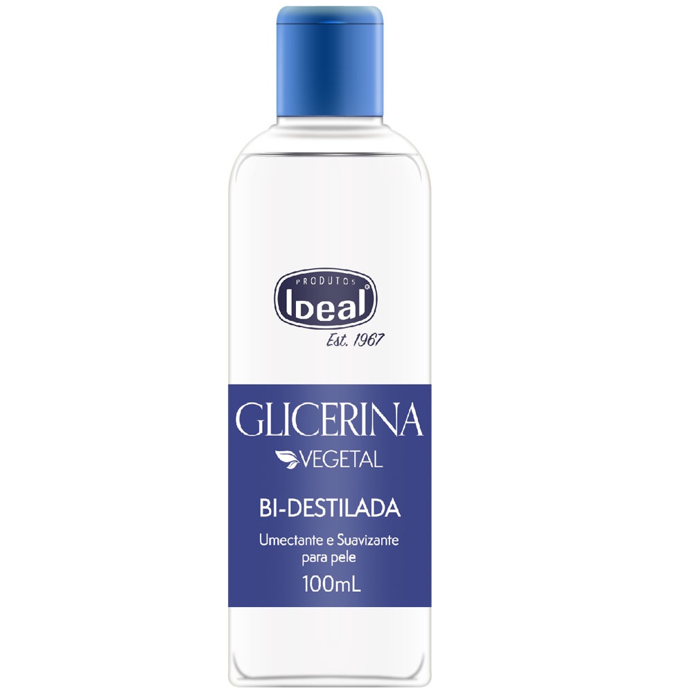 Glicerina Vegetal Bi Destilada Ideal 100ml Shopee Brasil