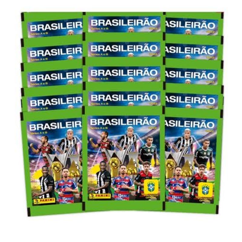 Figurinhas Brasileirão 2022 Envelope 5 Figurinhas Panini Shopee