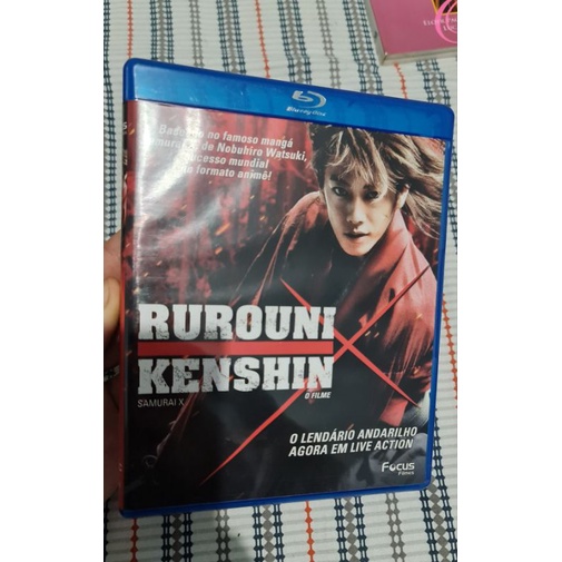 Samurai X Rurouni Kenshin Filme Blu Ray Shopee Brasil