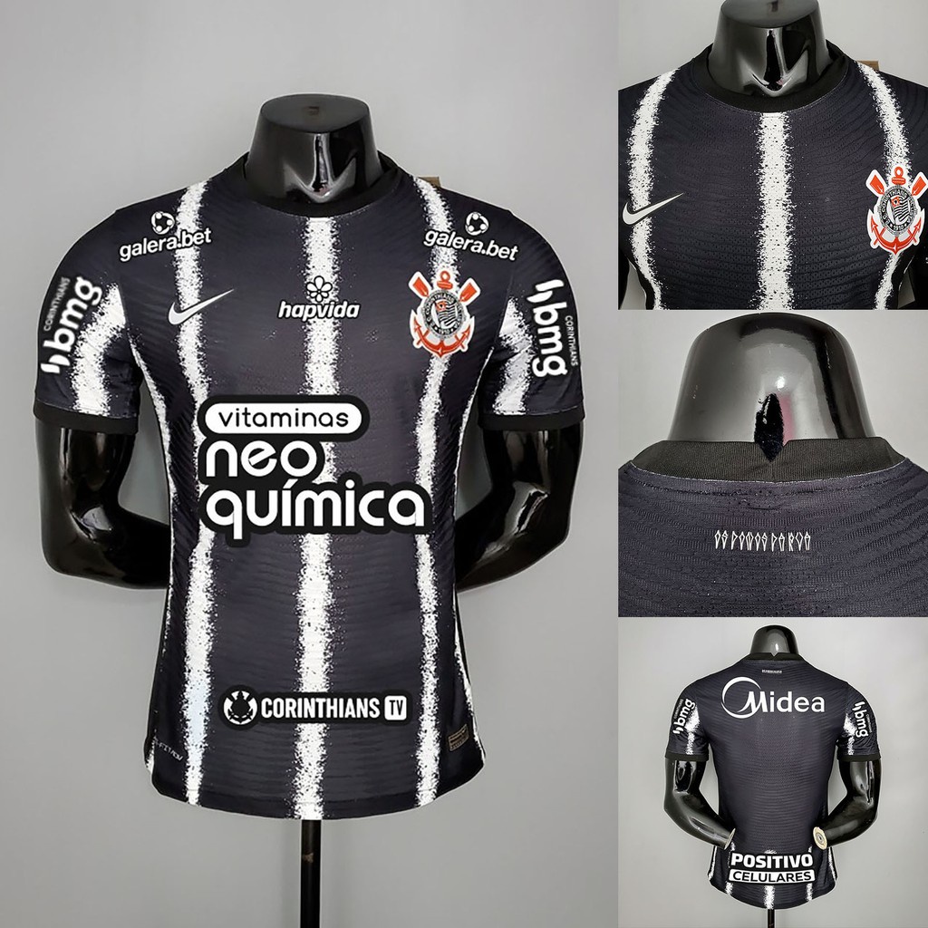 Corinthians Away Player Verson Patrocinios Futebol Vers O Do