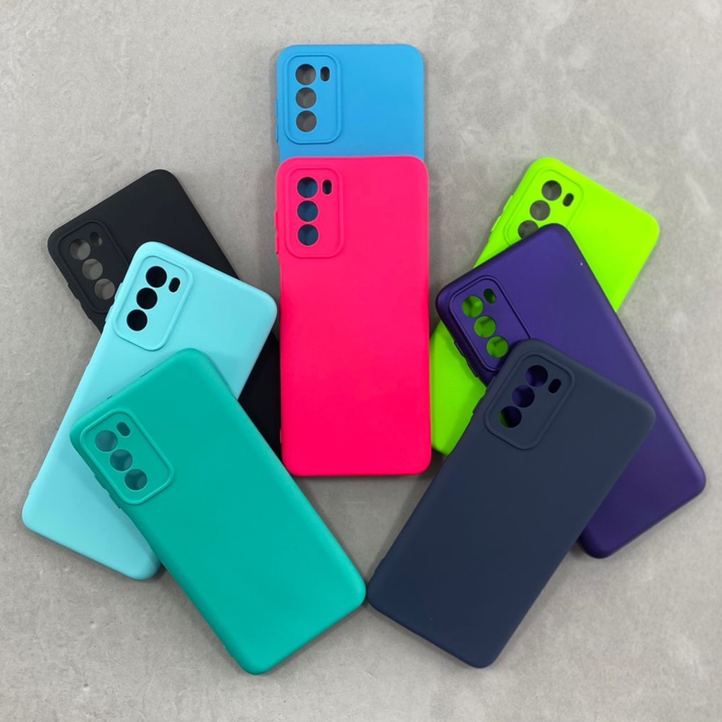 Capa Moto G S Plus Silicone Aveludada Colorida Capinha Anti Impacto