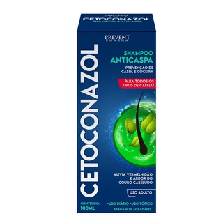 Kit 2 Shampoo Anticaspa Cetoconazol Prevencao Coceira 100ml Shopee Brasil