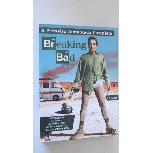 Box Breaking Bad A Primeira Temporada Completa Dvds Shopee Brasil