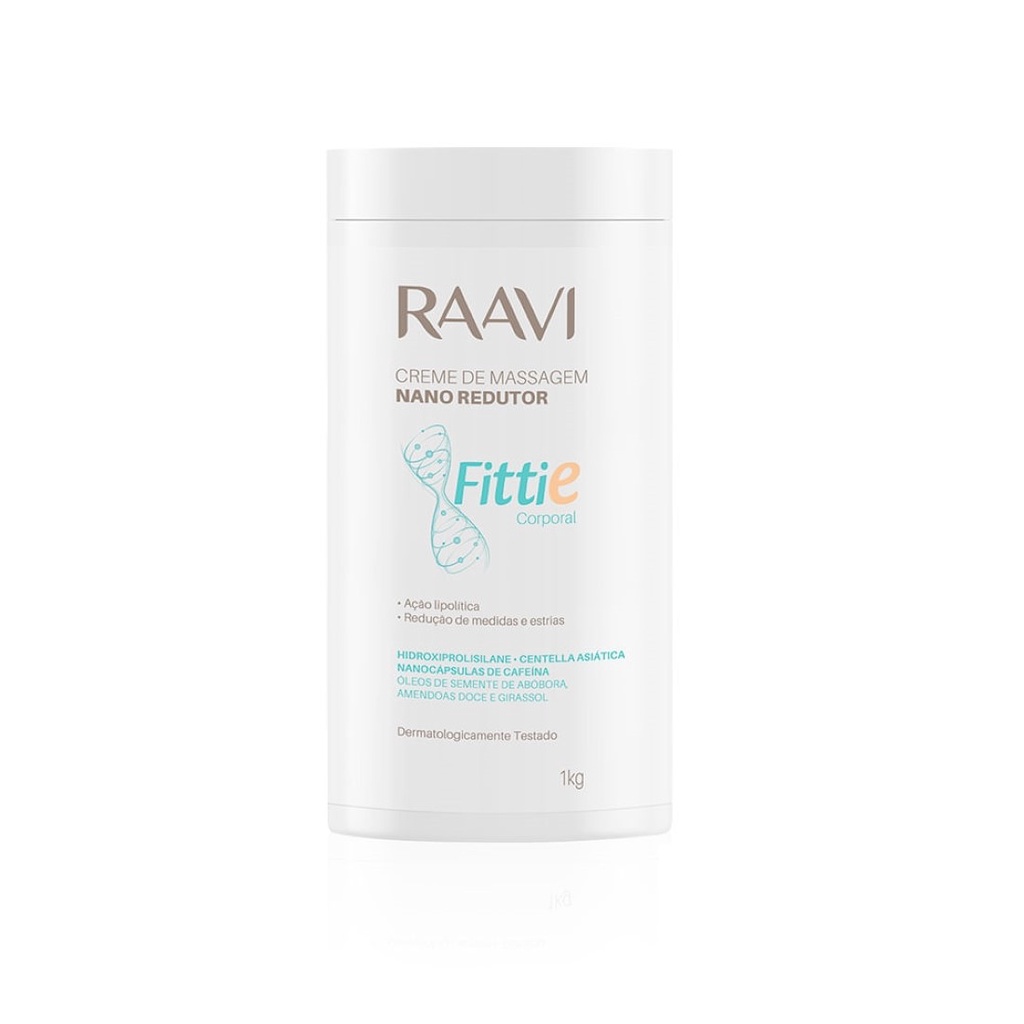 Creme De Massagem Nano Redutor Fittie Kg Raavi Shopee Brasil