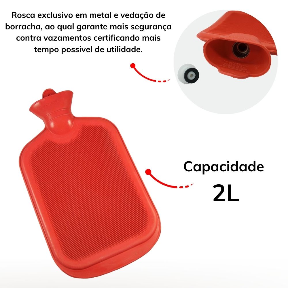 Bolsa Termica De Agua Quente Bioland 2 L Shopee Brasil