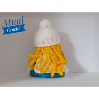 Amigurumis Smurfette E Smurf Personagens Em Croche Shopee Brasil