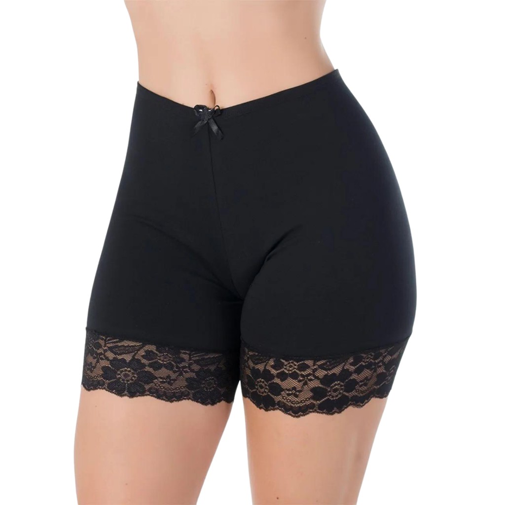 Bermuda Anagua Short Segunda Pele Feminino Lingerie Roupa Intima